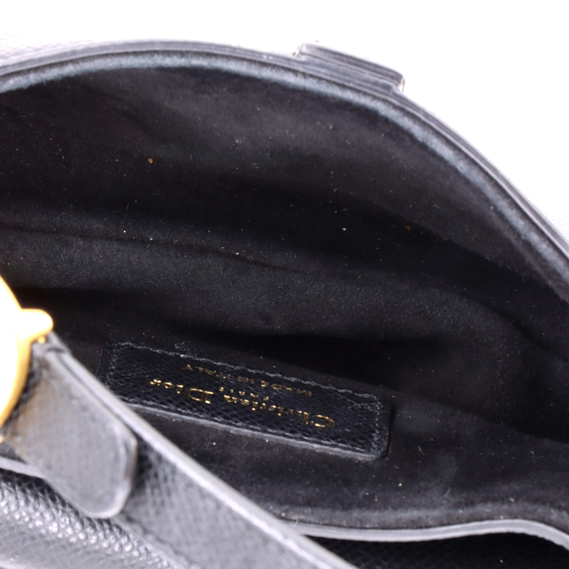 Saddle Handbag Leather Mini