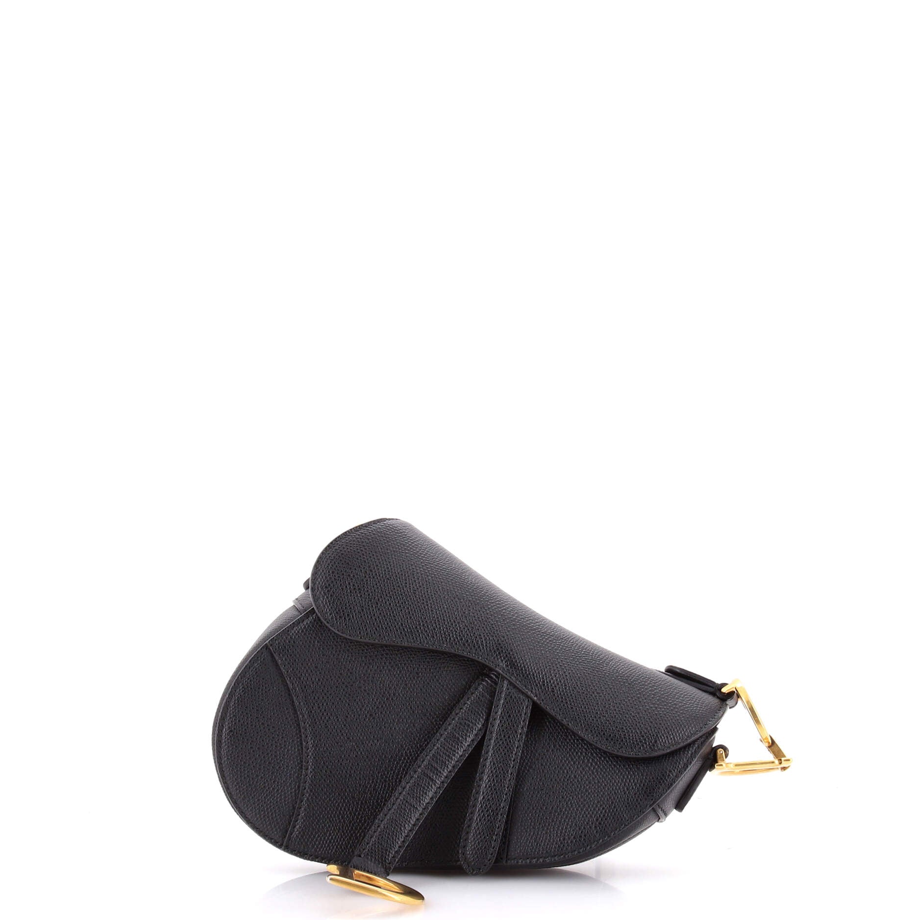 Saddle Handbag Leather Mini