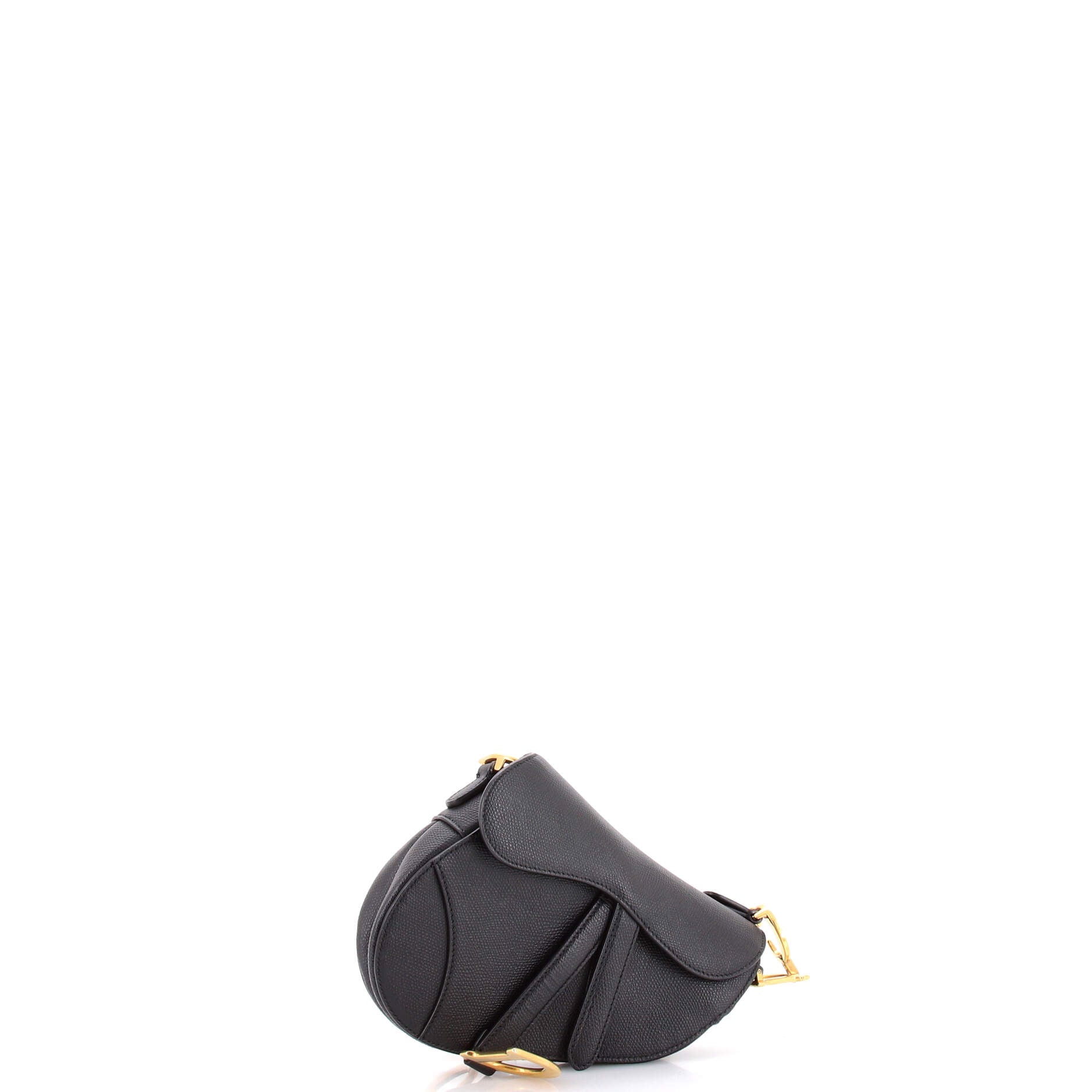 Saddle Handbag Leather Mini