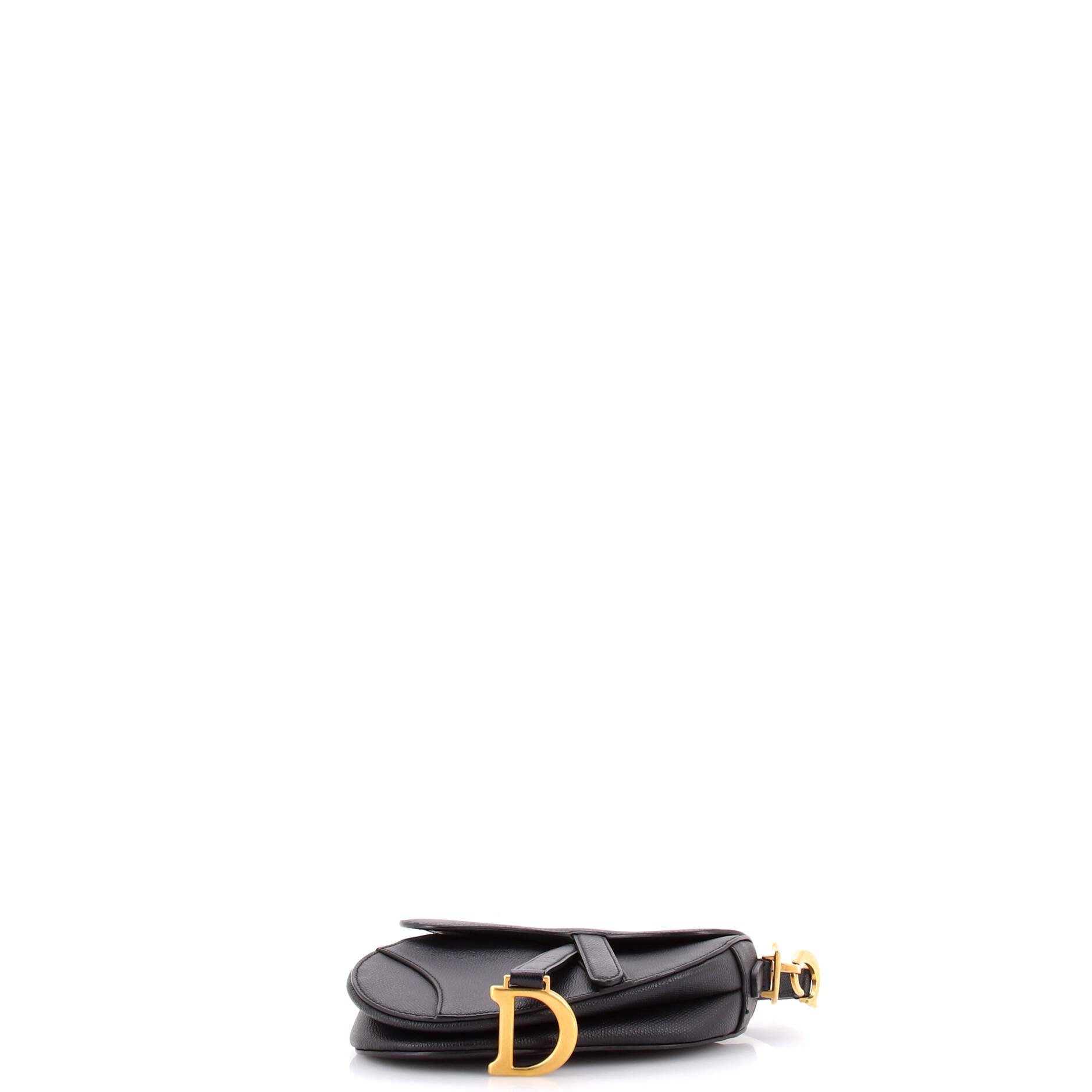 Saddle Handbag Leather Mini
