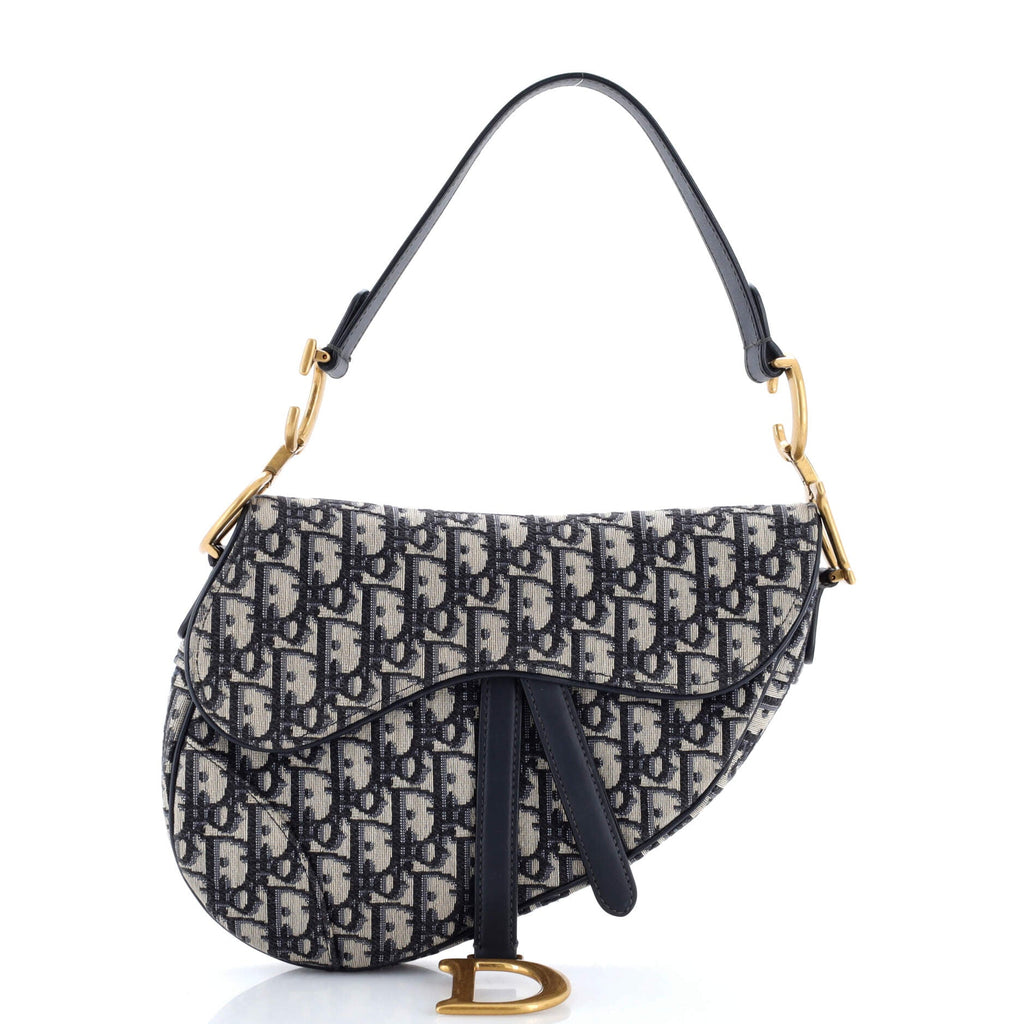 Saddle Handbag Oblique Canvas Medium