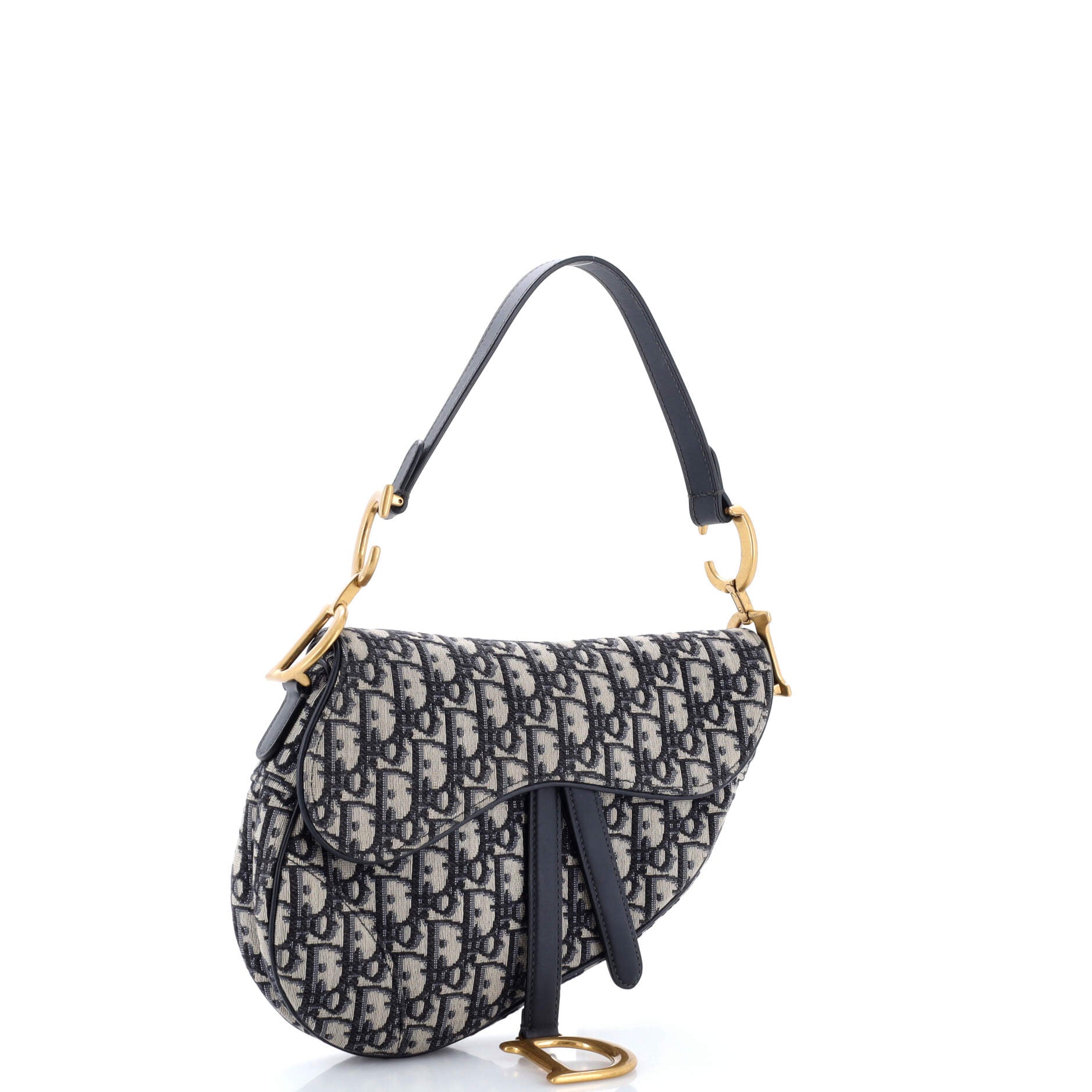 Saddle Handbag Oblique Canvas Medium