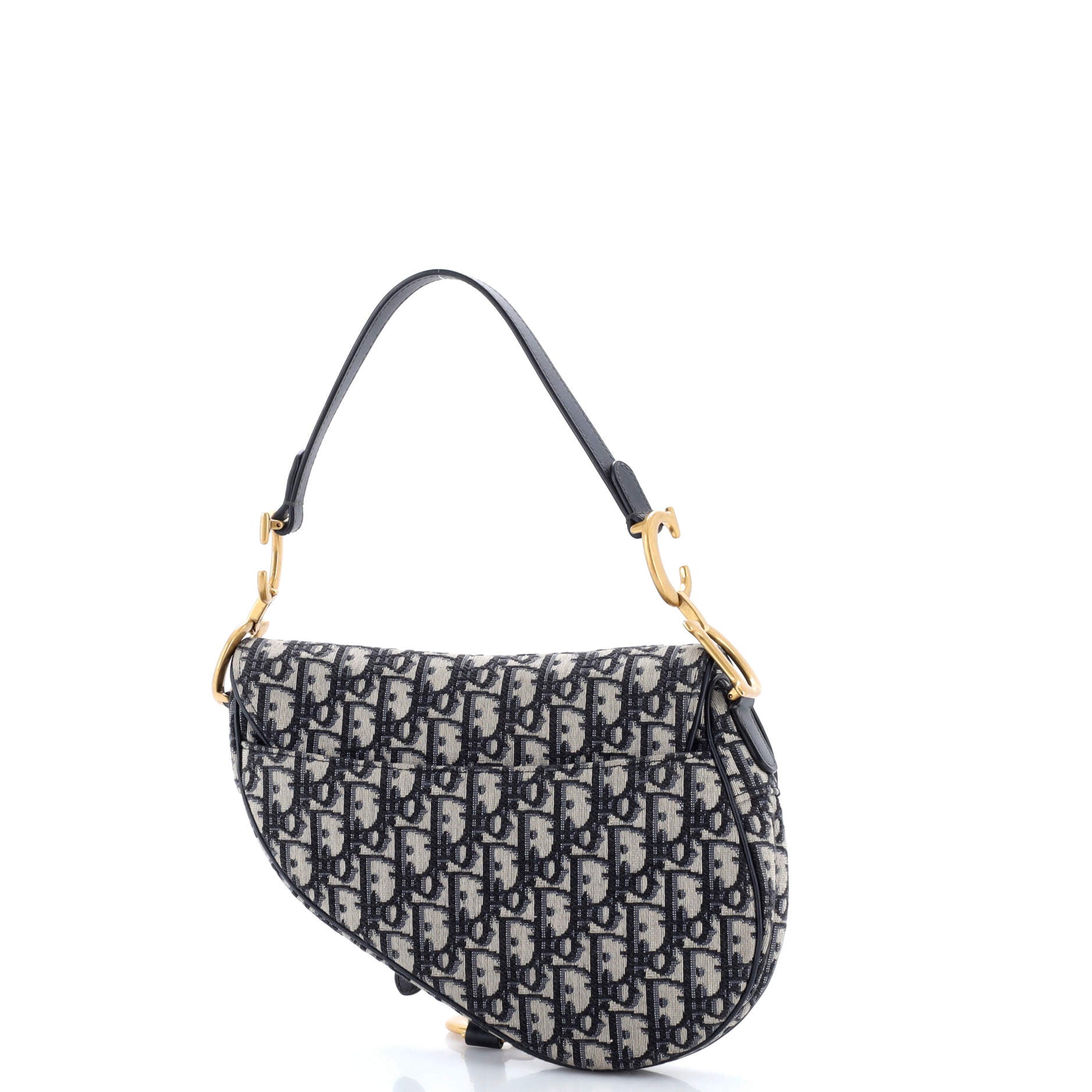 Saddle Handbag Oblique Canvas Medium
