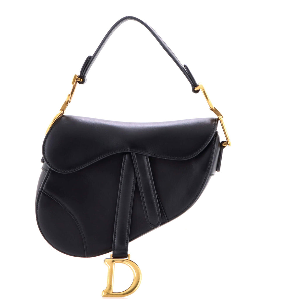 Saddle Handbag Leather Mini