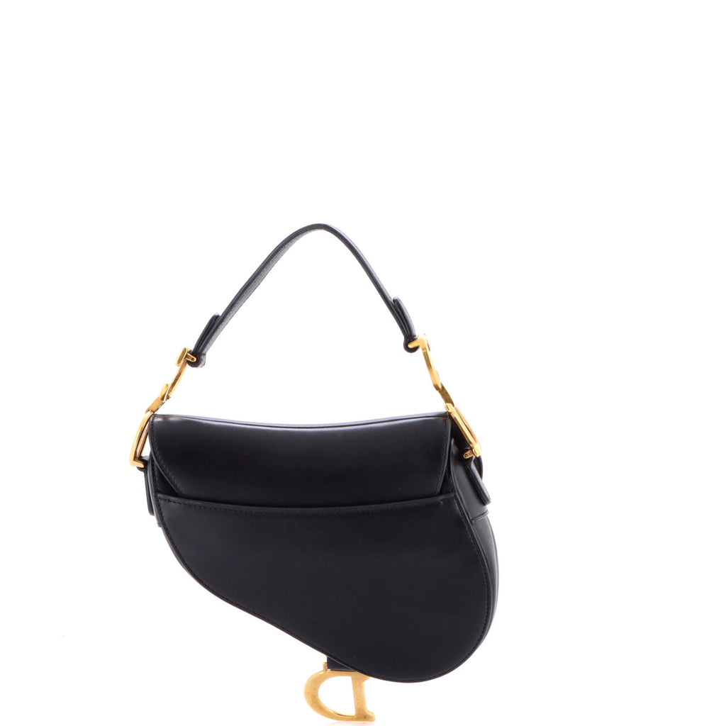 Saddle Handbag Leather Mini