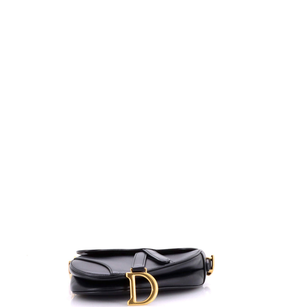 Saddle Handbag Leather Mini
