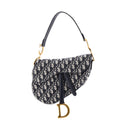 Saddle Handbag Oblique Canvas Medium