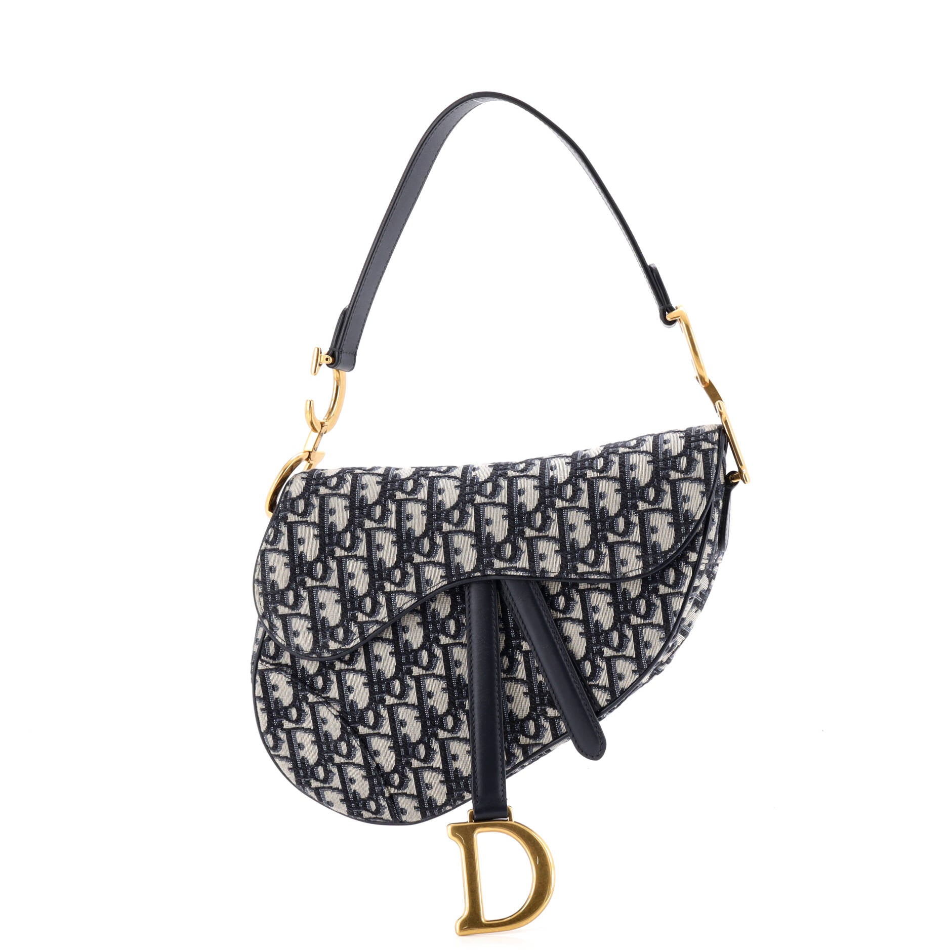 Saddle Handbag Oblique Canvas Medium