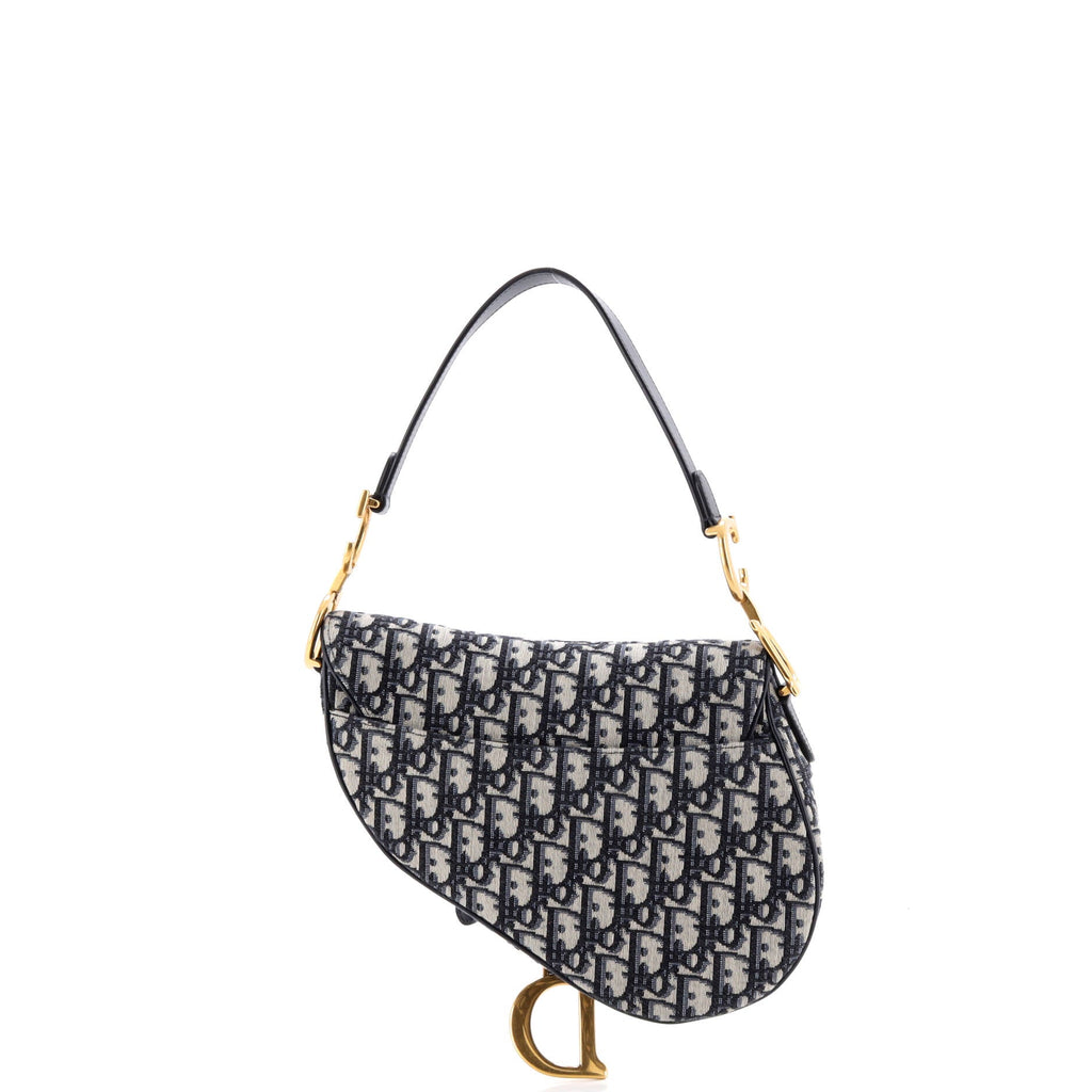 Saddle Handbag Oblique Canvas Medium