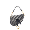 Saddle Handbag Oblique Canvas Mini