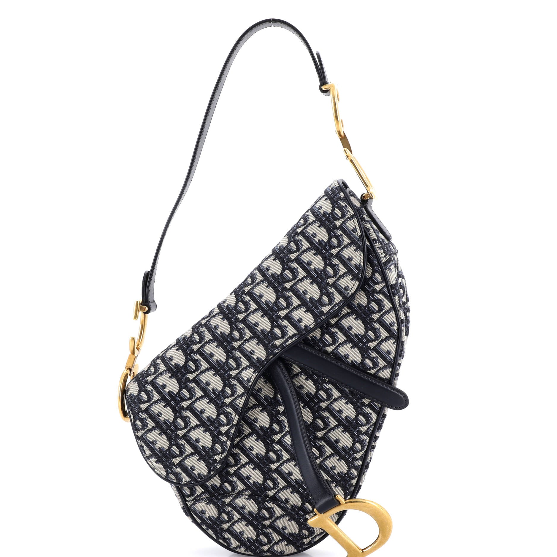 Saddle Handbag Oblique Canvas Medium