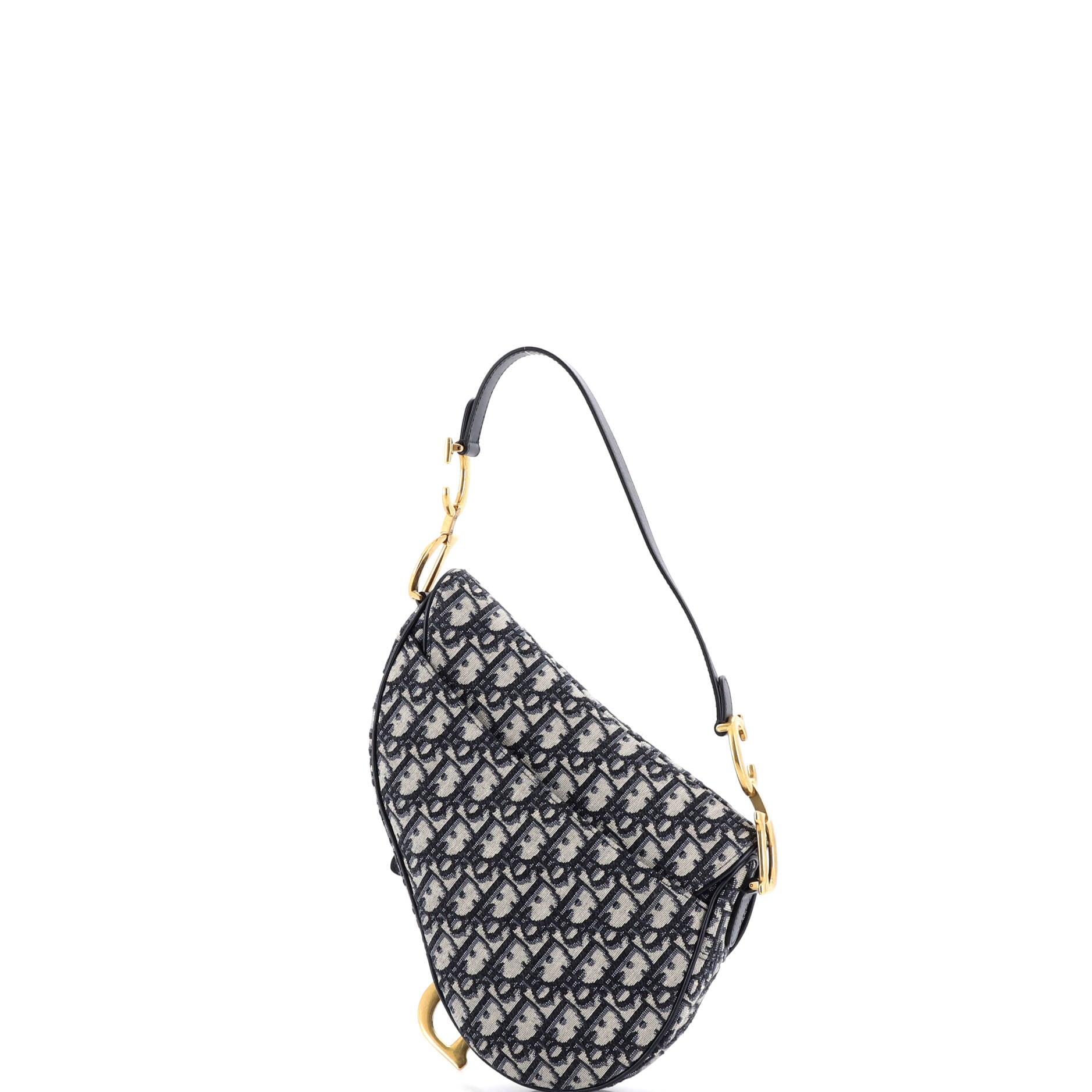 Saddle Handbag Oblique Canvas Medium