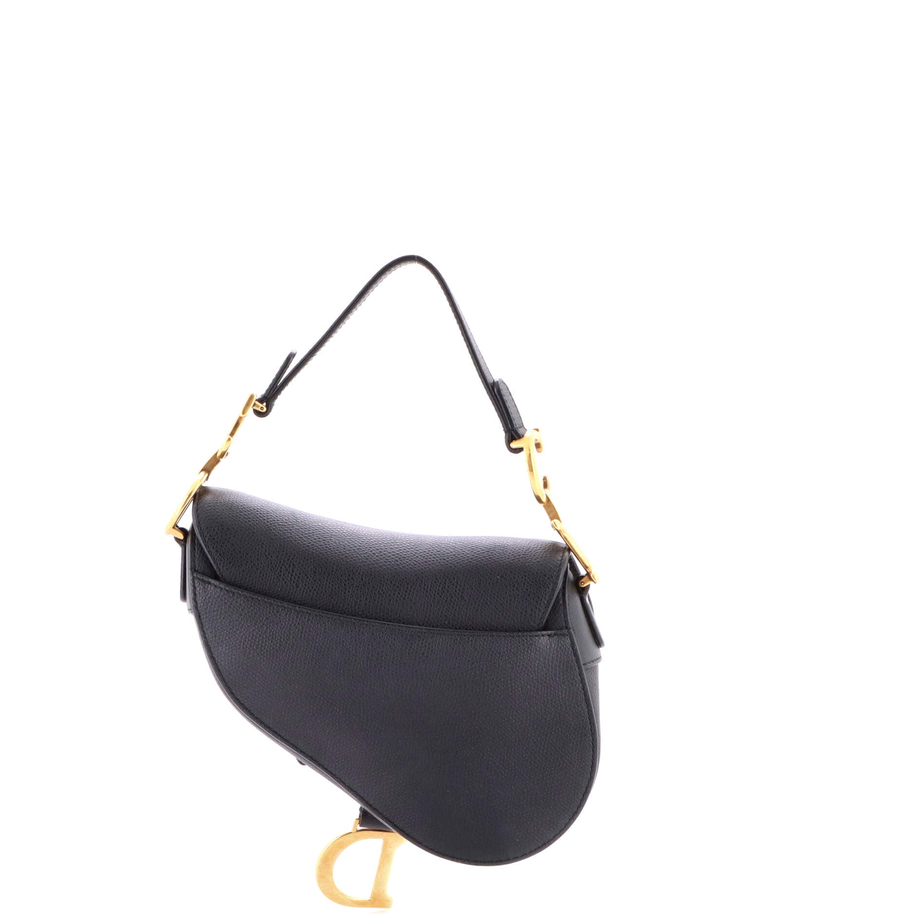 Saddle Handbag Leather Mini