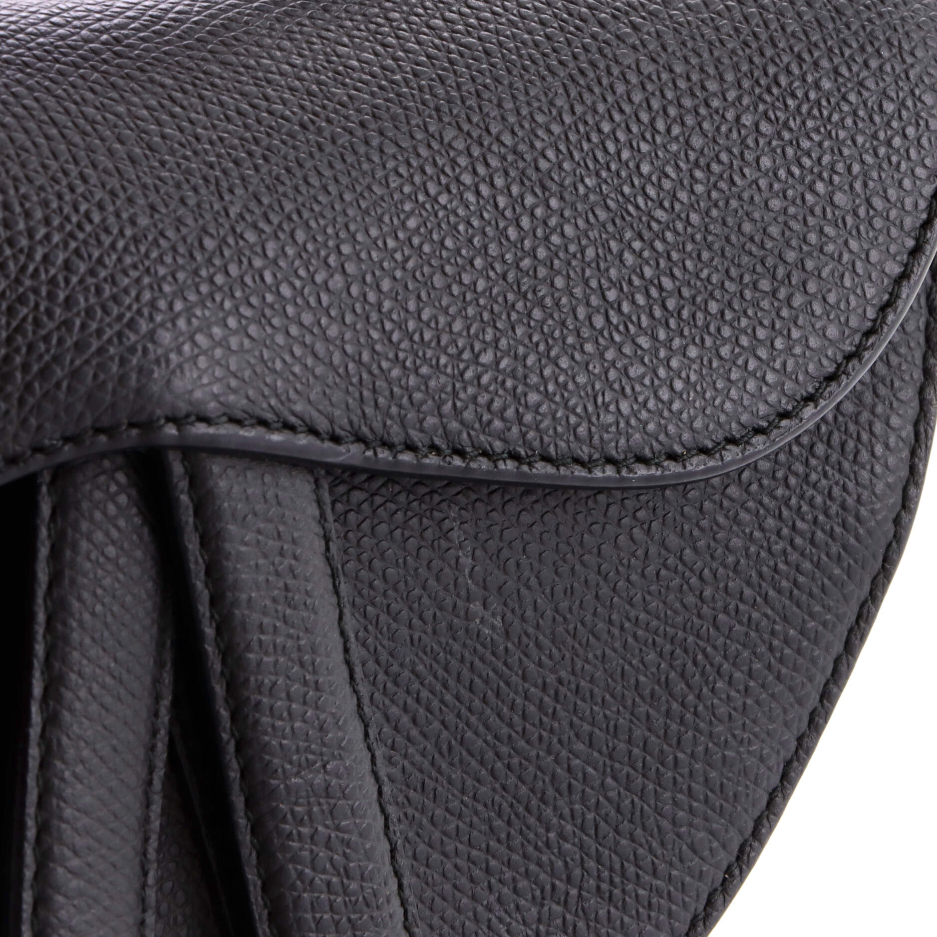 Saddle Handbag Leather Mini