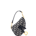 Saddle Handbag Oblique Canvas Mini