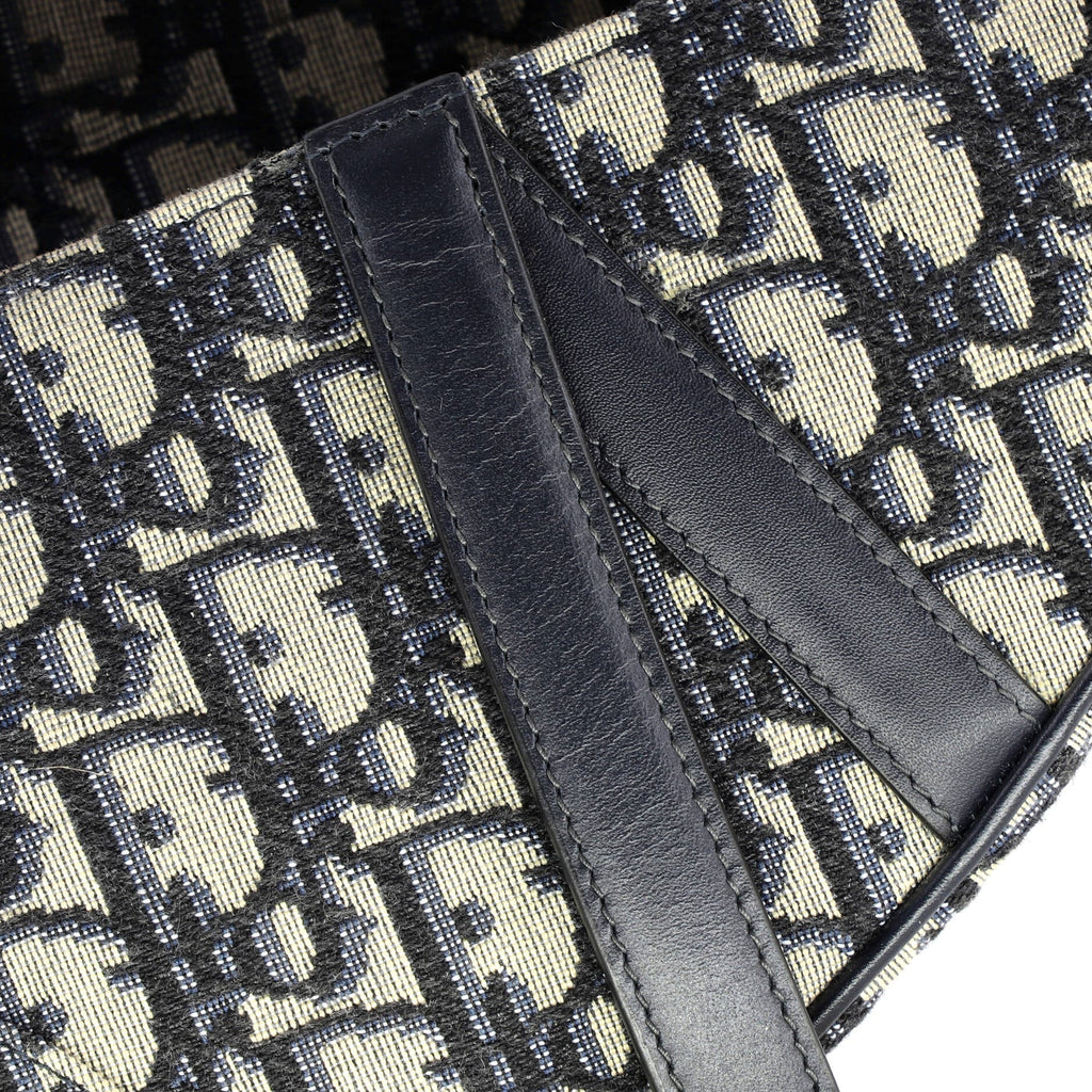 Saddle Handbag Oblique Canvas Mini