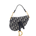 Saddle Handbag Oblique Canvas Mini