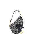 Saddle Handbag Oblique Canvas Mini