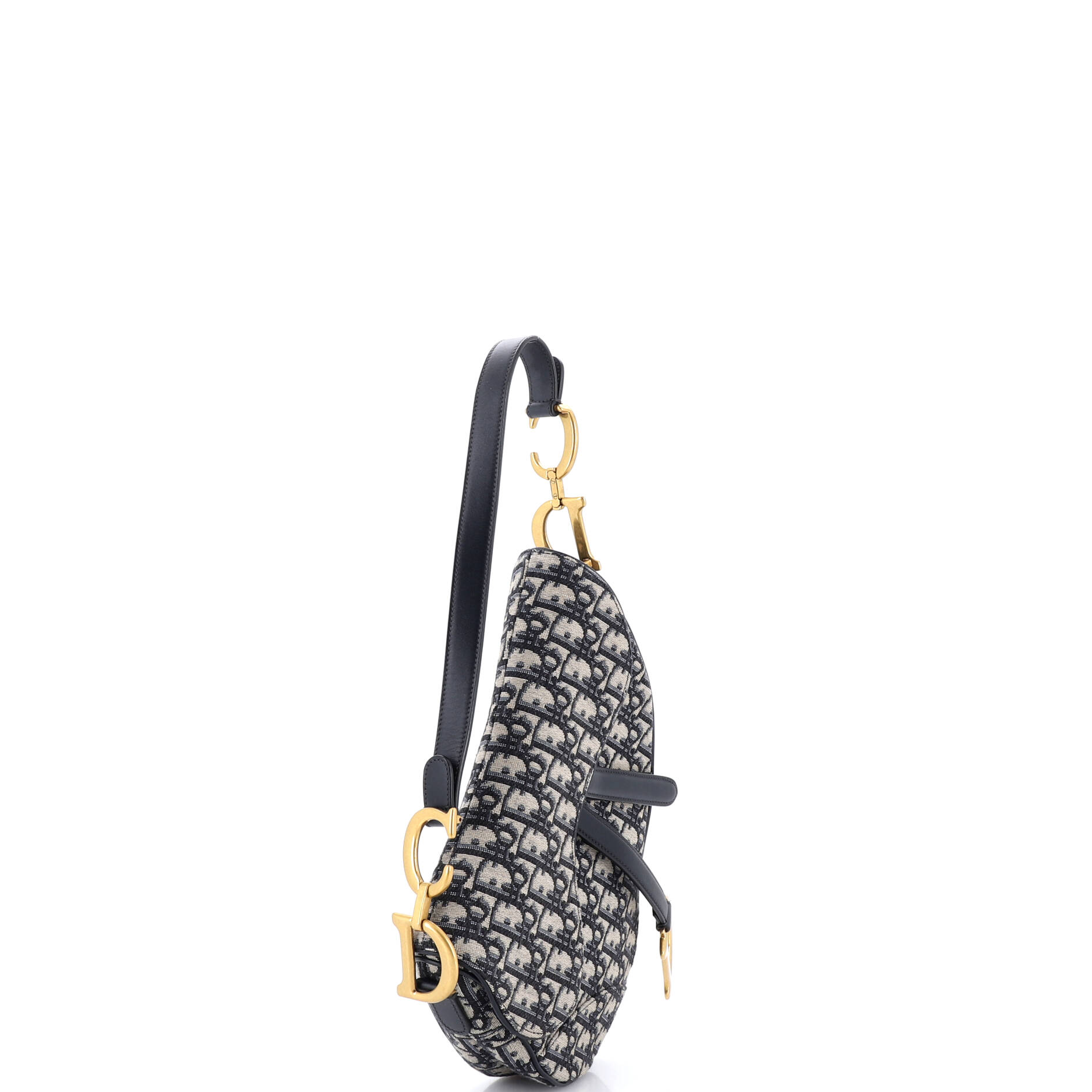 Saddle Handbag Oblique Canvas Medium