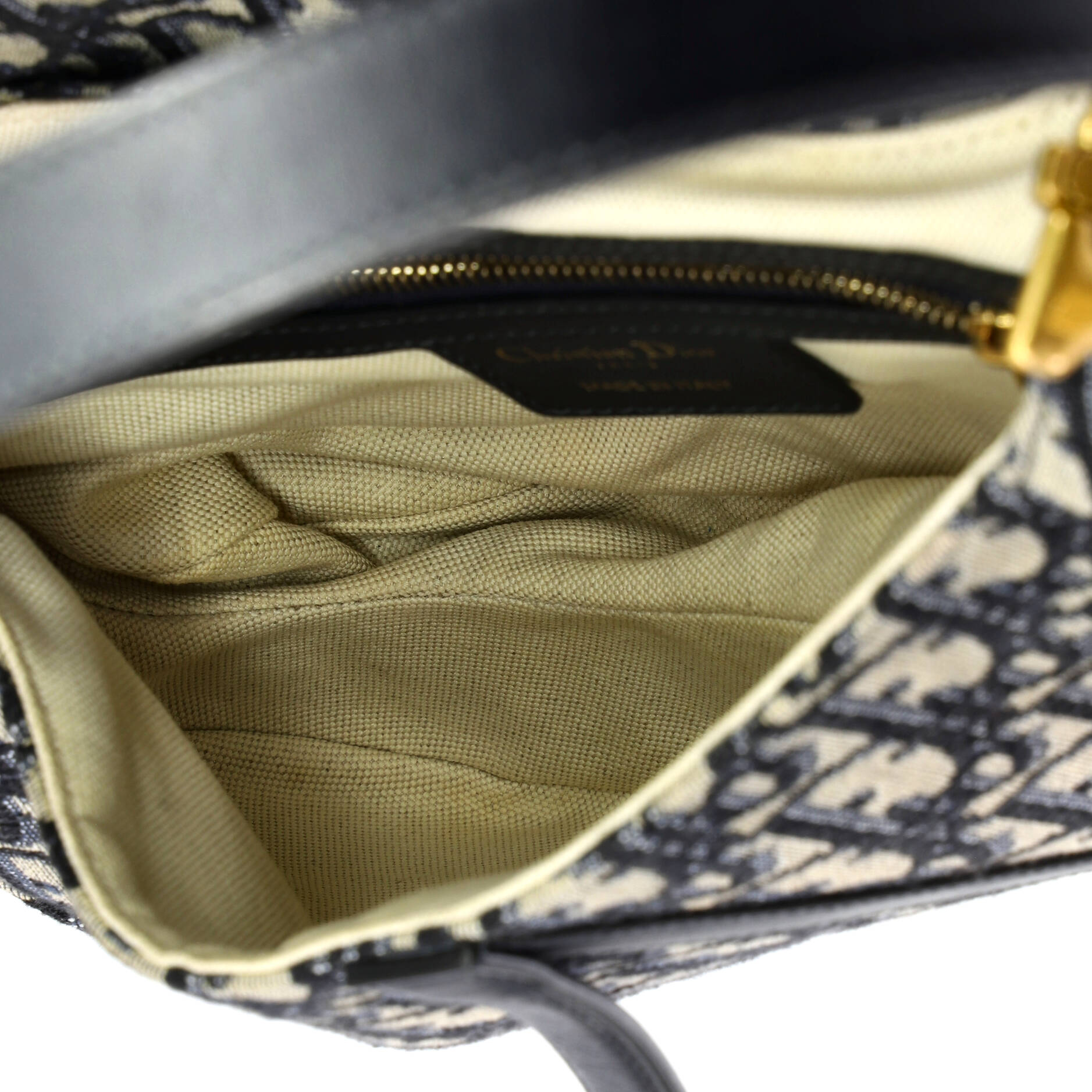 Saddle Handbag Oblique Canvas Medium