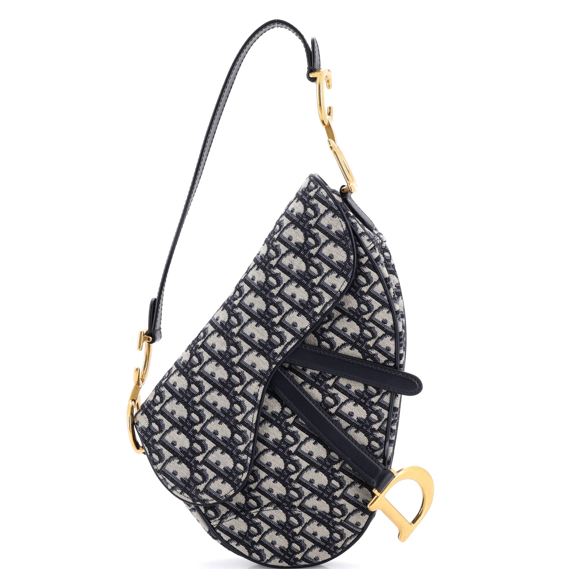 Saddle Handbag Oblique Canvas Medium