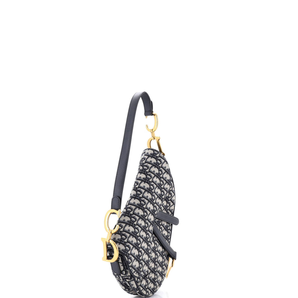 Saddle Handbag Oblique Canvas Medium