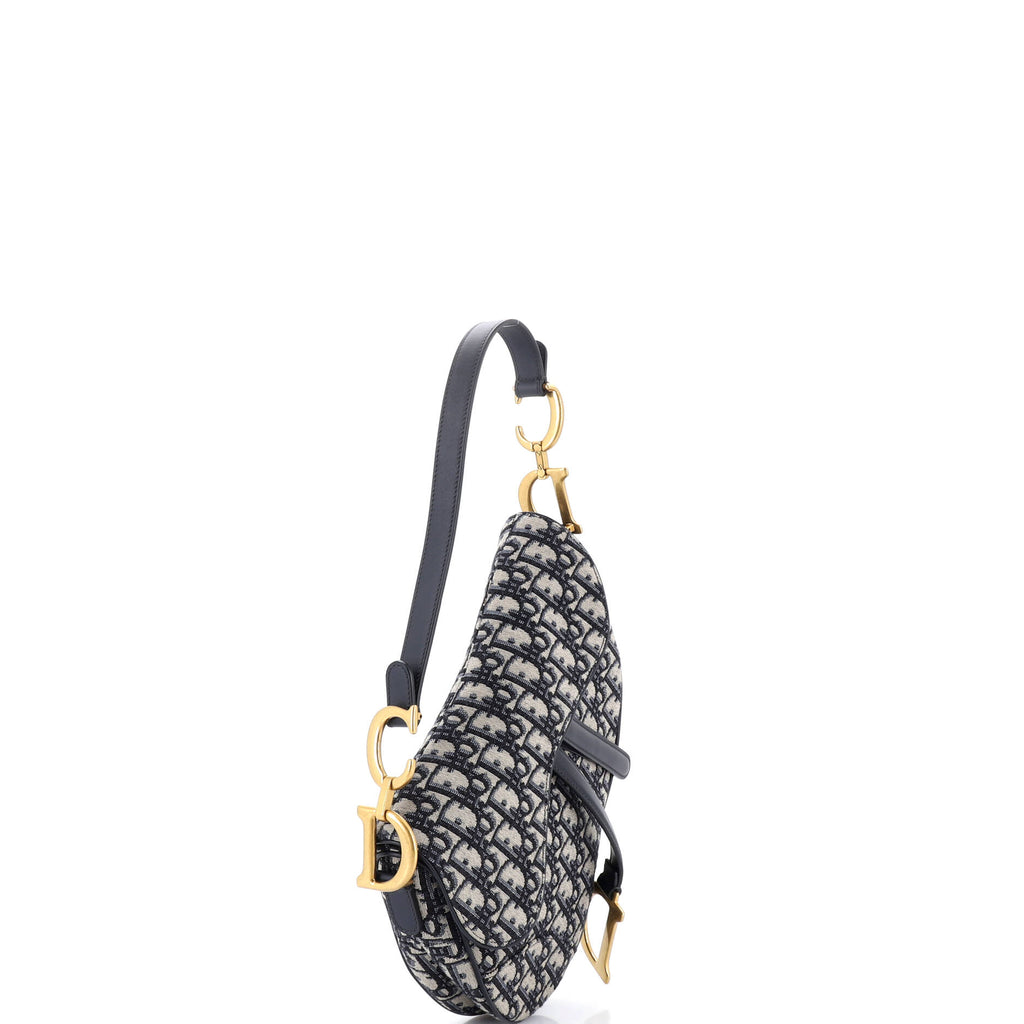 Saddle Handbag Oblique Canvas Medium