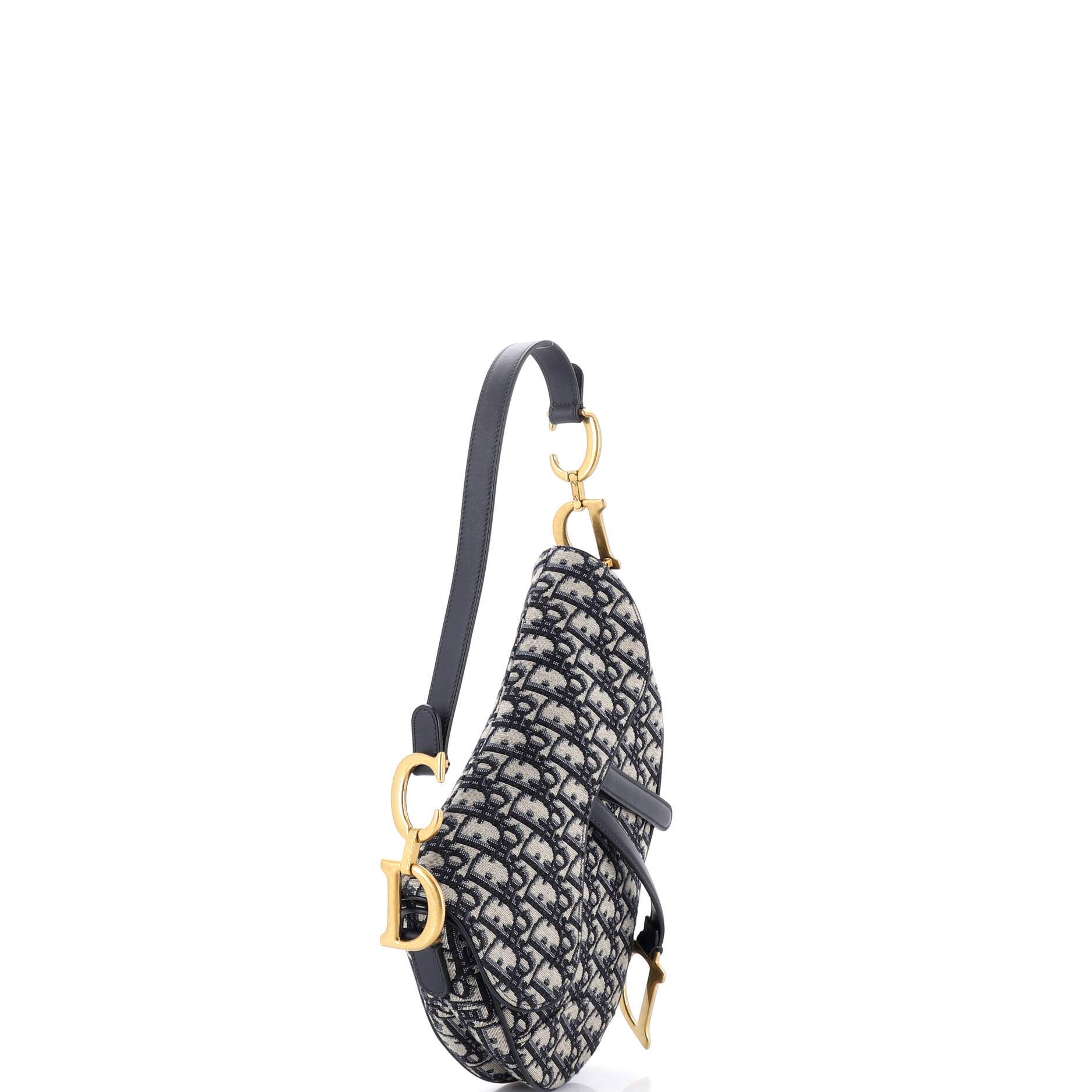Saddle Handbag Oblique Canvas Medium