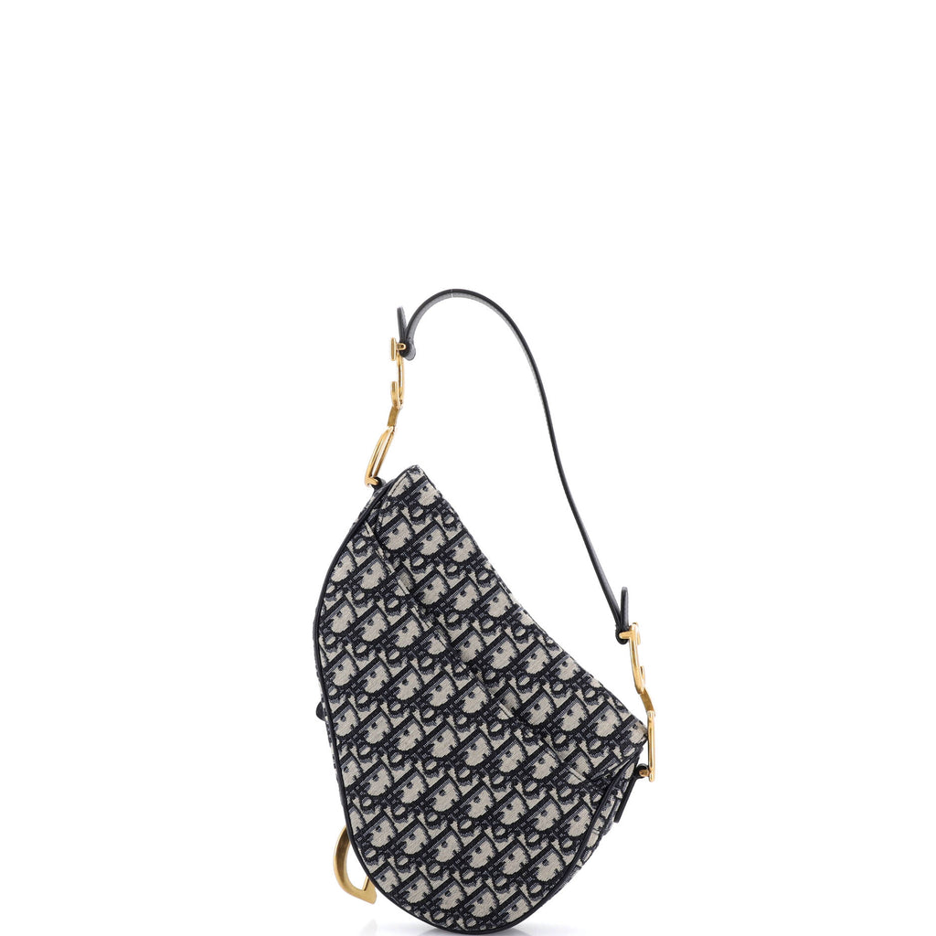 Saddle Handbag Oblique Canvas Medium
