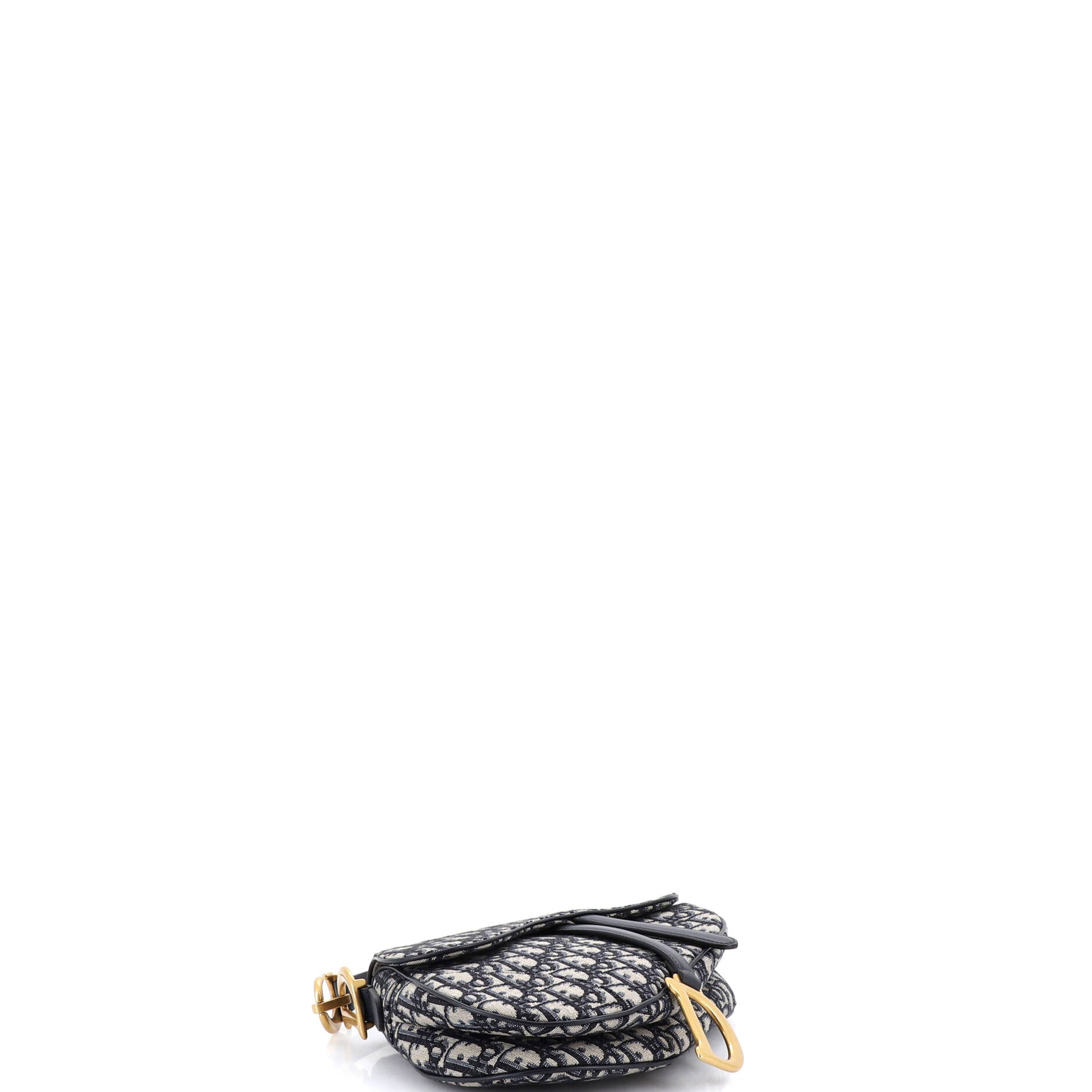 Saddle Handbag Oblique Canvas Medium