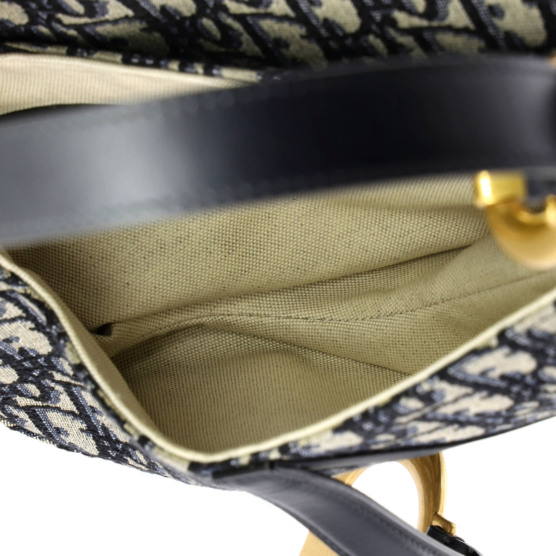 Saddle Handbag Oblique Canvas Medium