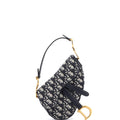 Saddle Handbag Oblique Canvas Mini