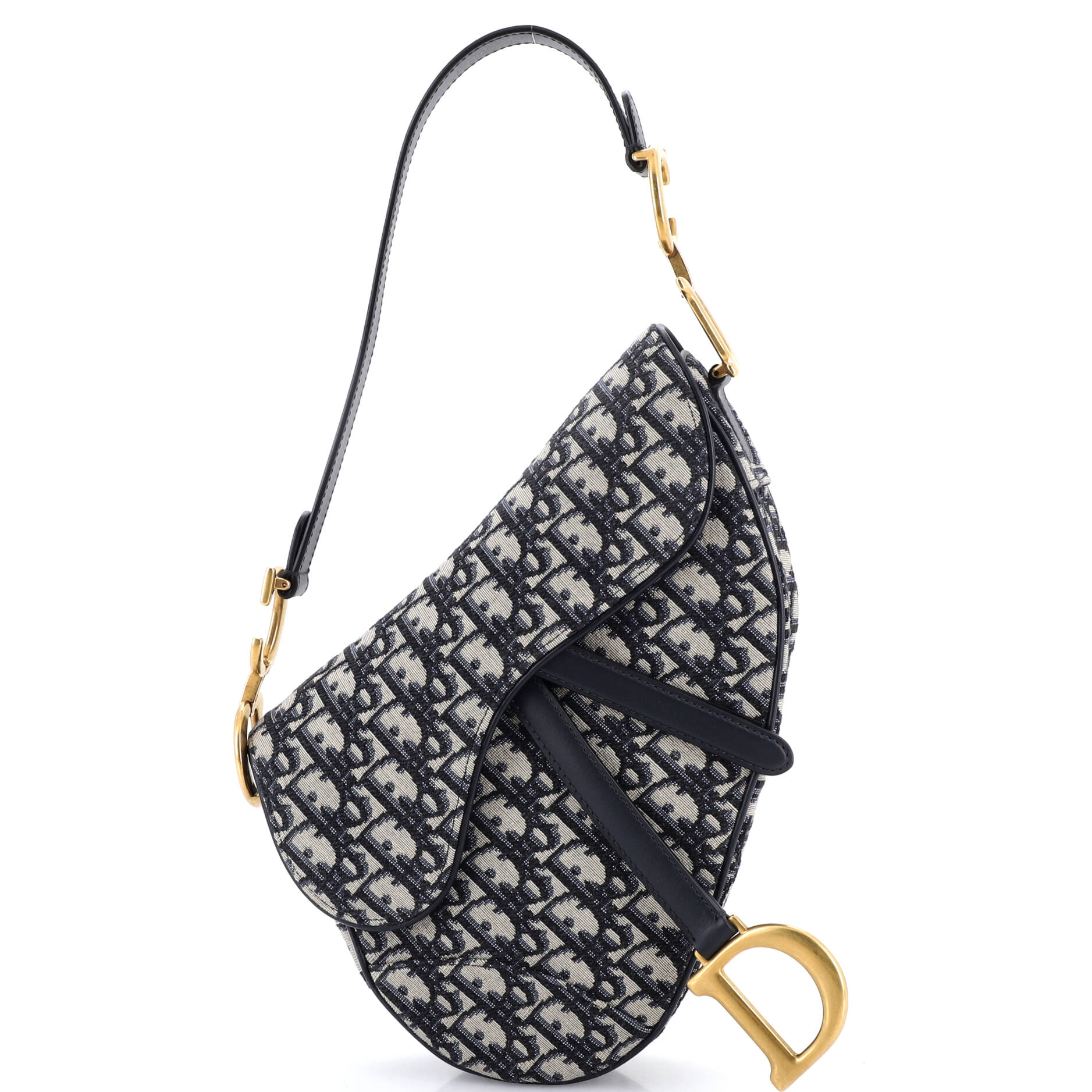 Saddle Handbag Oblique Canvas Medium