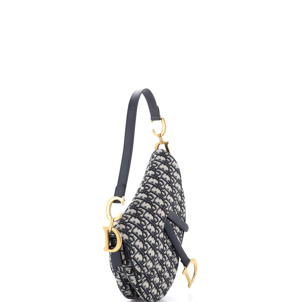 Saddle Handbag Oblique Canvas Medium