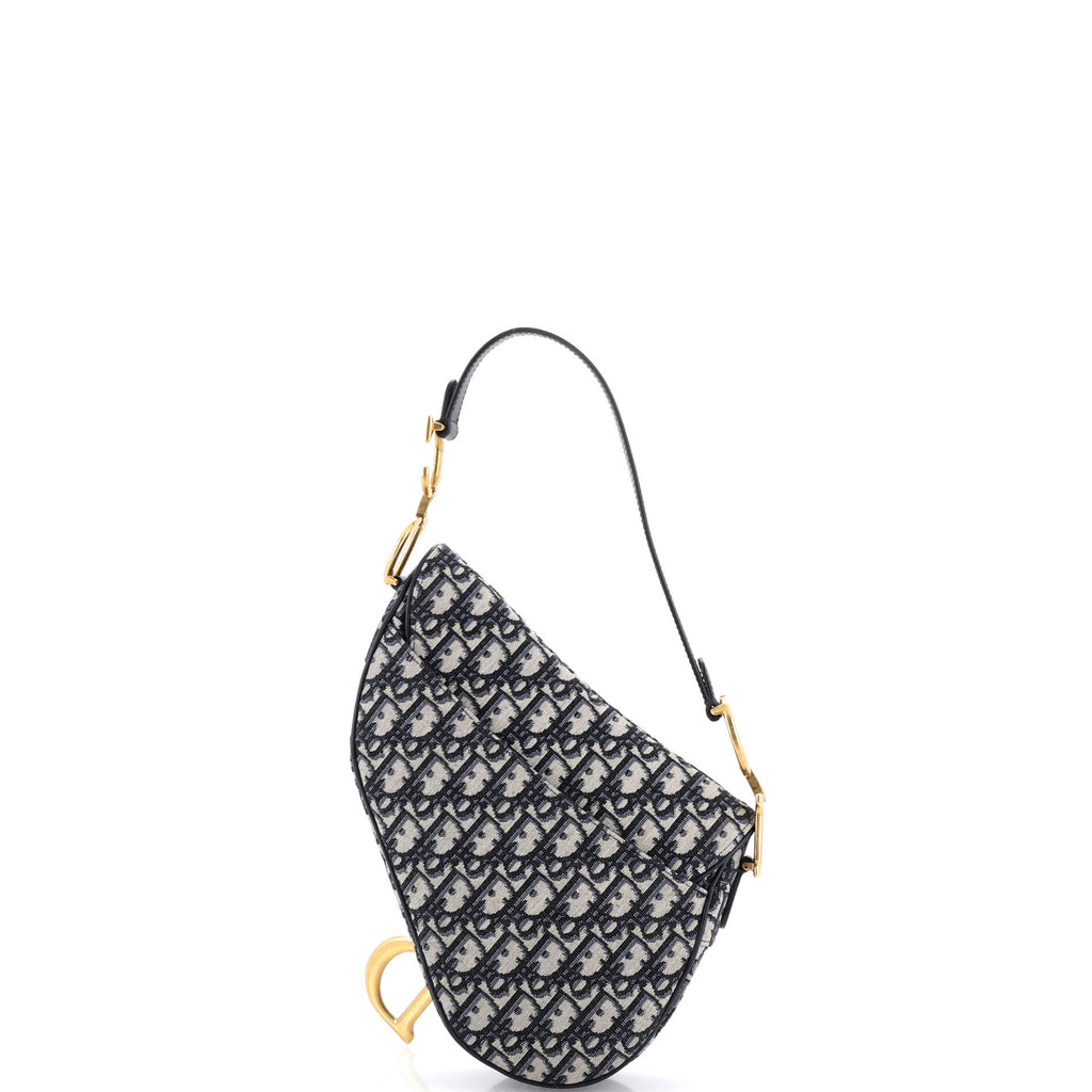 Saddle Handbag Oblique Canvas Medium
