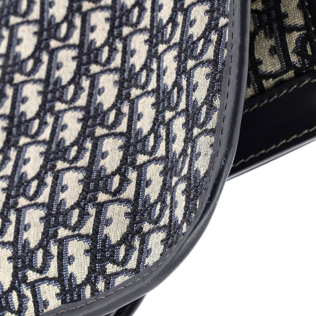 Fold Over Clutch Oblique Canvas