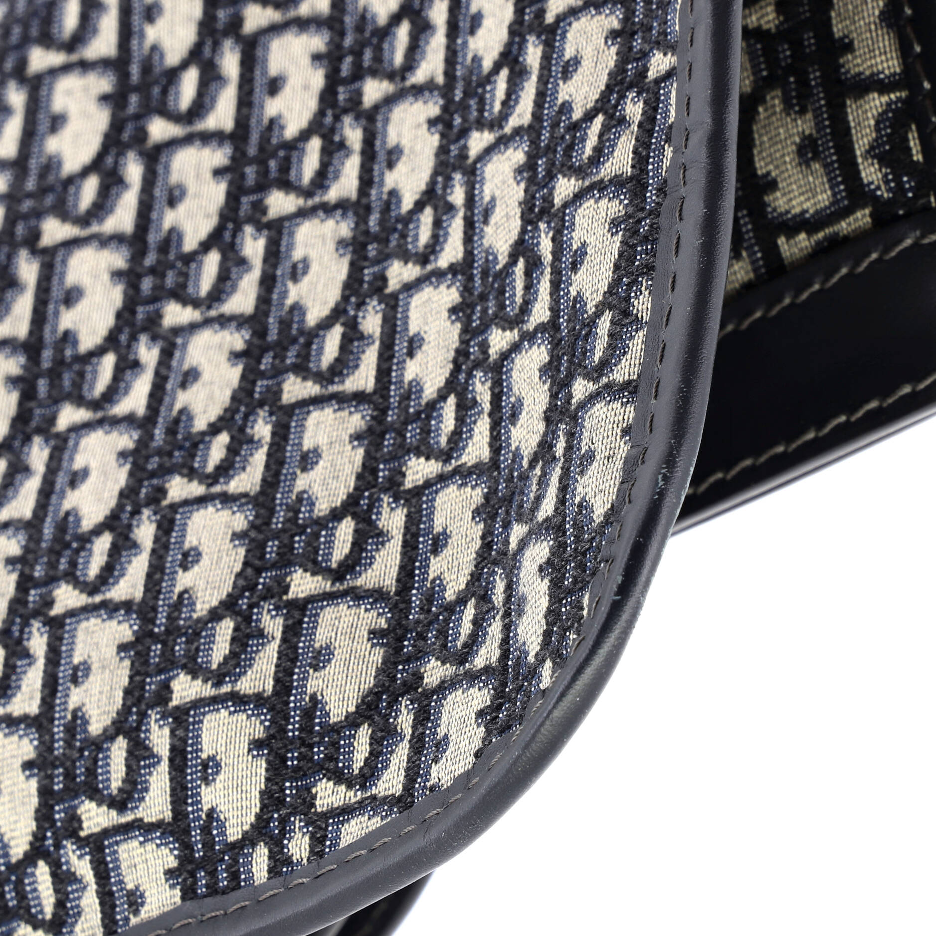 Fold Over Clutch Oblique Canvas