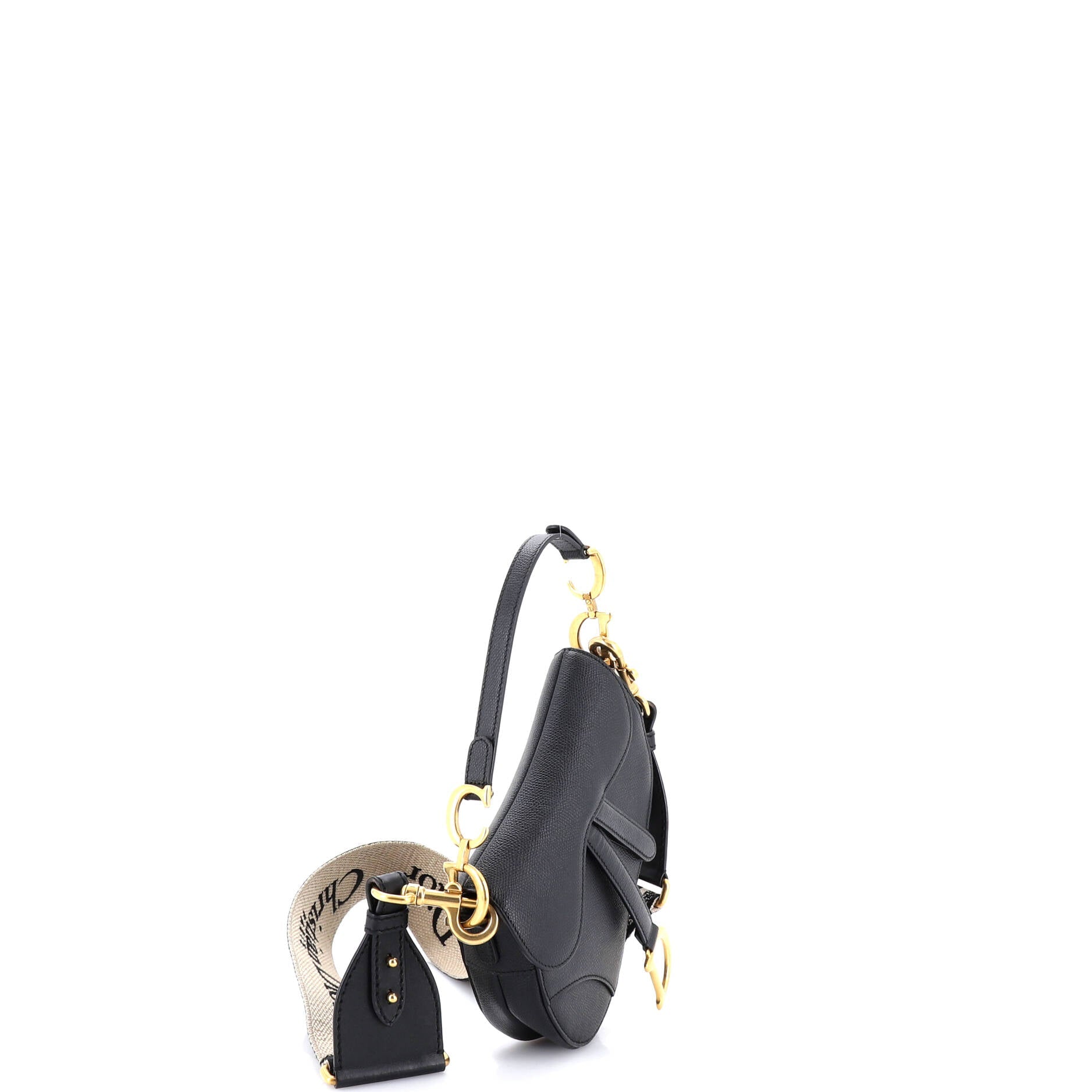 Saddle Handbag Leather Mini