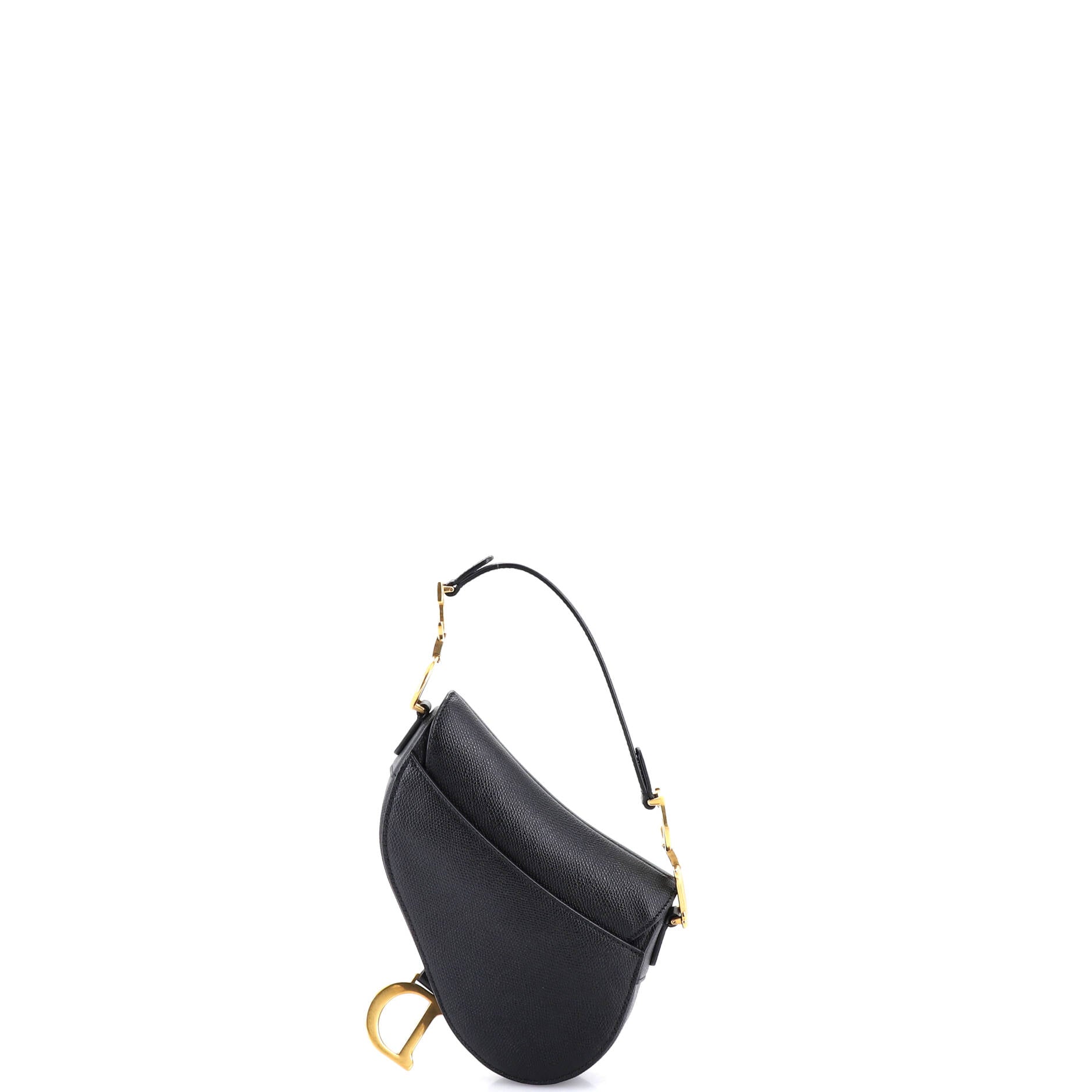 Saddle Handbag Leather Mini