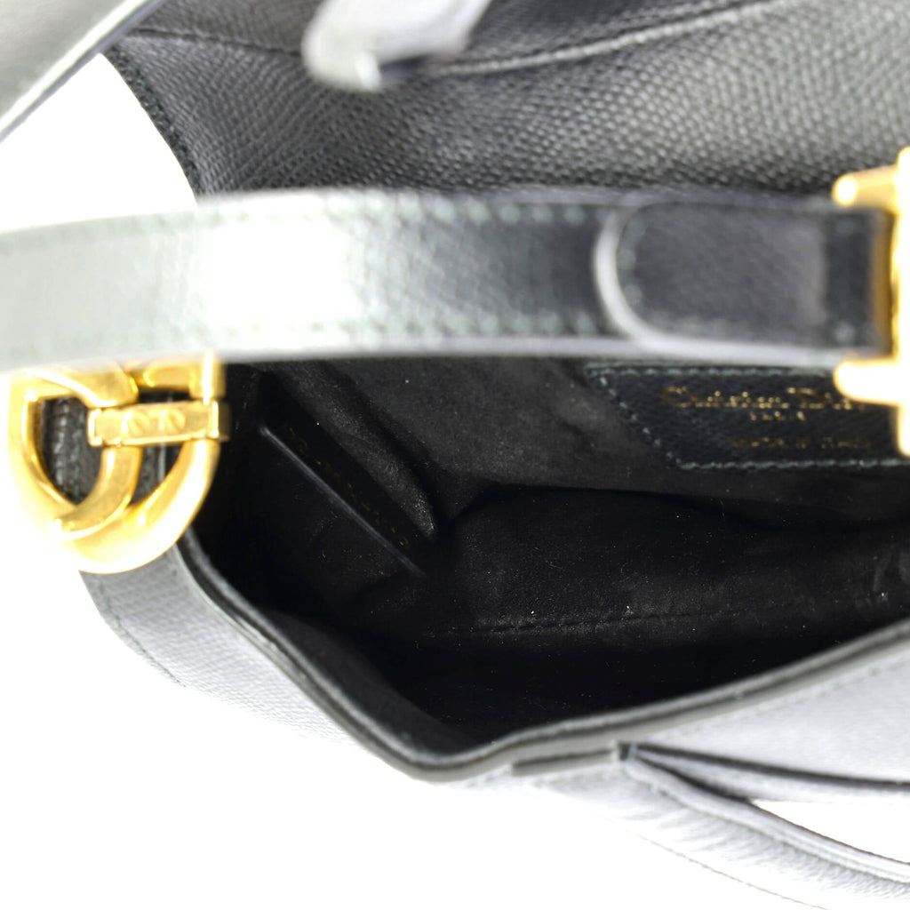 Saddle Handbag Leather Mini