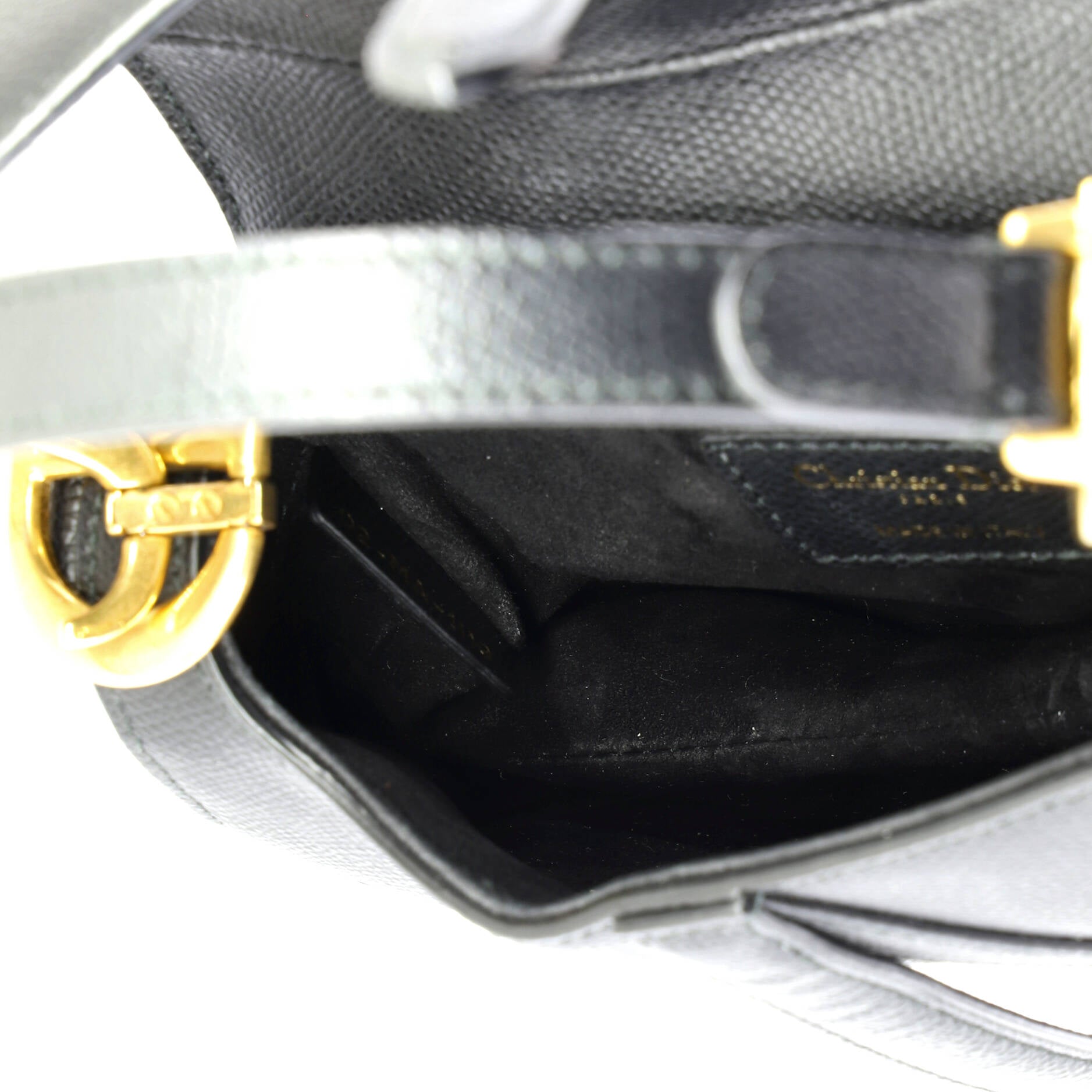 Saddle Handbag Leather Mini