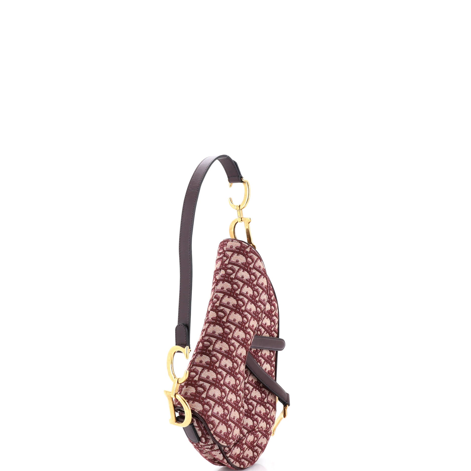 Saddle Handbag Oblique Canvas Medium