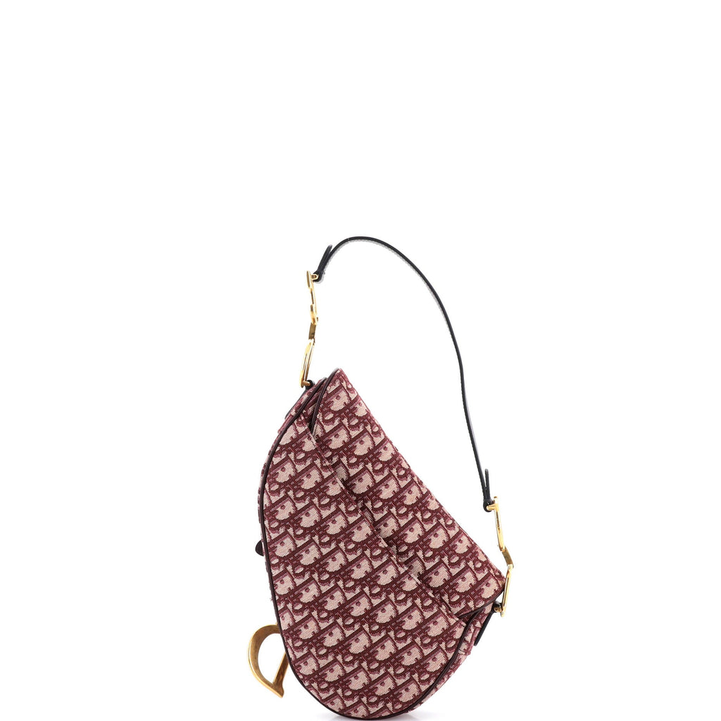 Saddle Handbag Oblique Canvas Medium