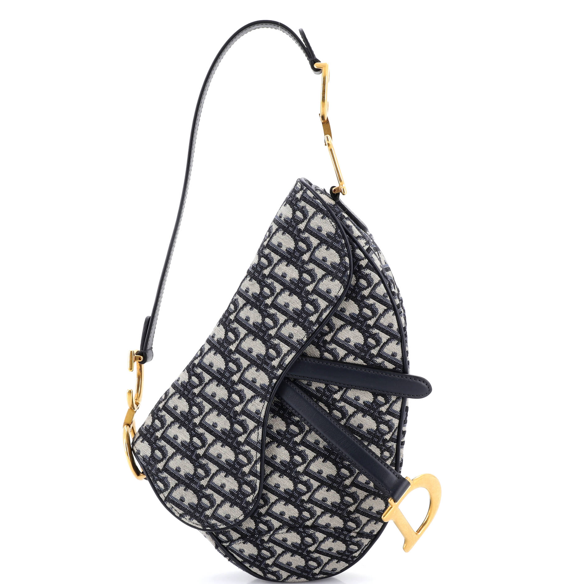 Saddle Handbag Oblique Canvas Medium