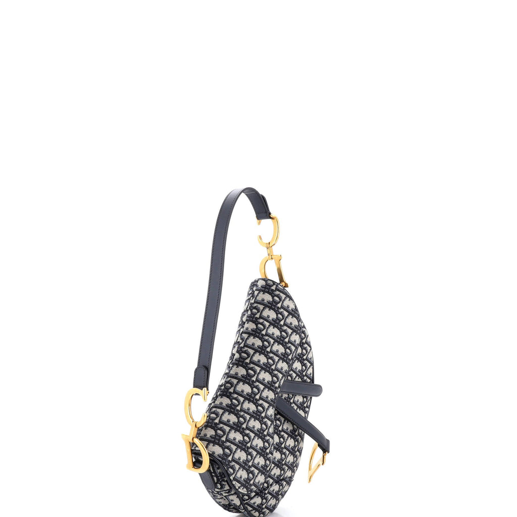 Saddle Handbag Oblique Canvas Medium