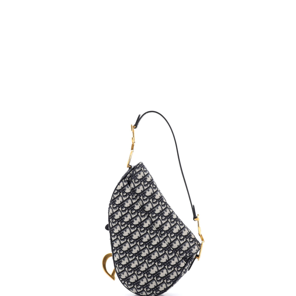 Saddle Handbag Oblique Canvas Medium