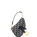 Saddle Handbag Oblique Canvas Mini