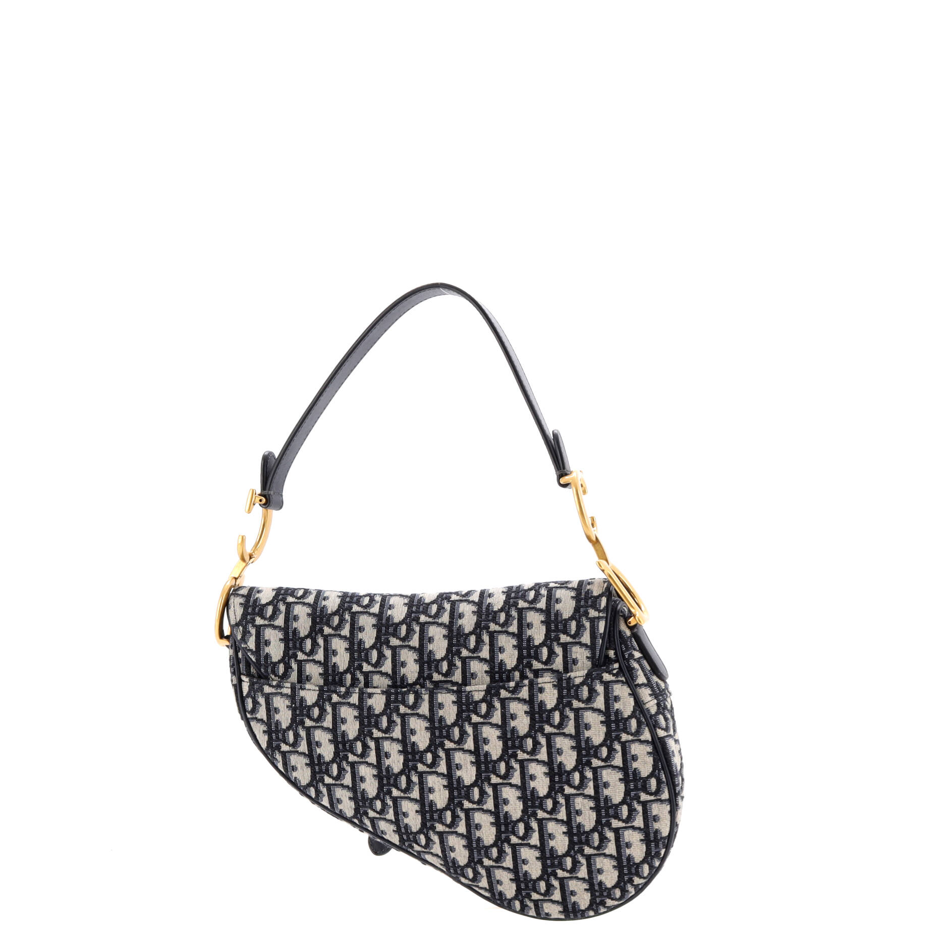Saddle Handbag Oblique Canvas Medium