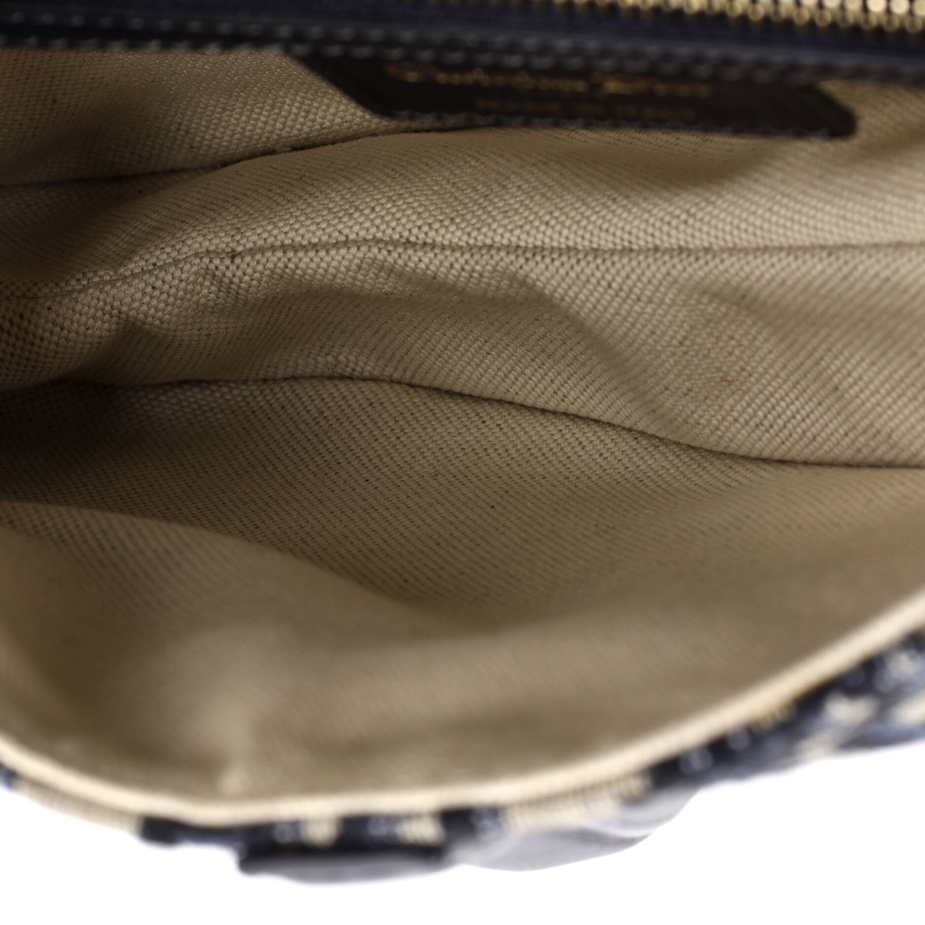 Saddle Handbag Oblique Canvas Medium