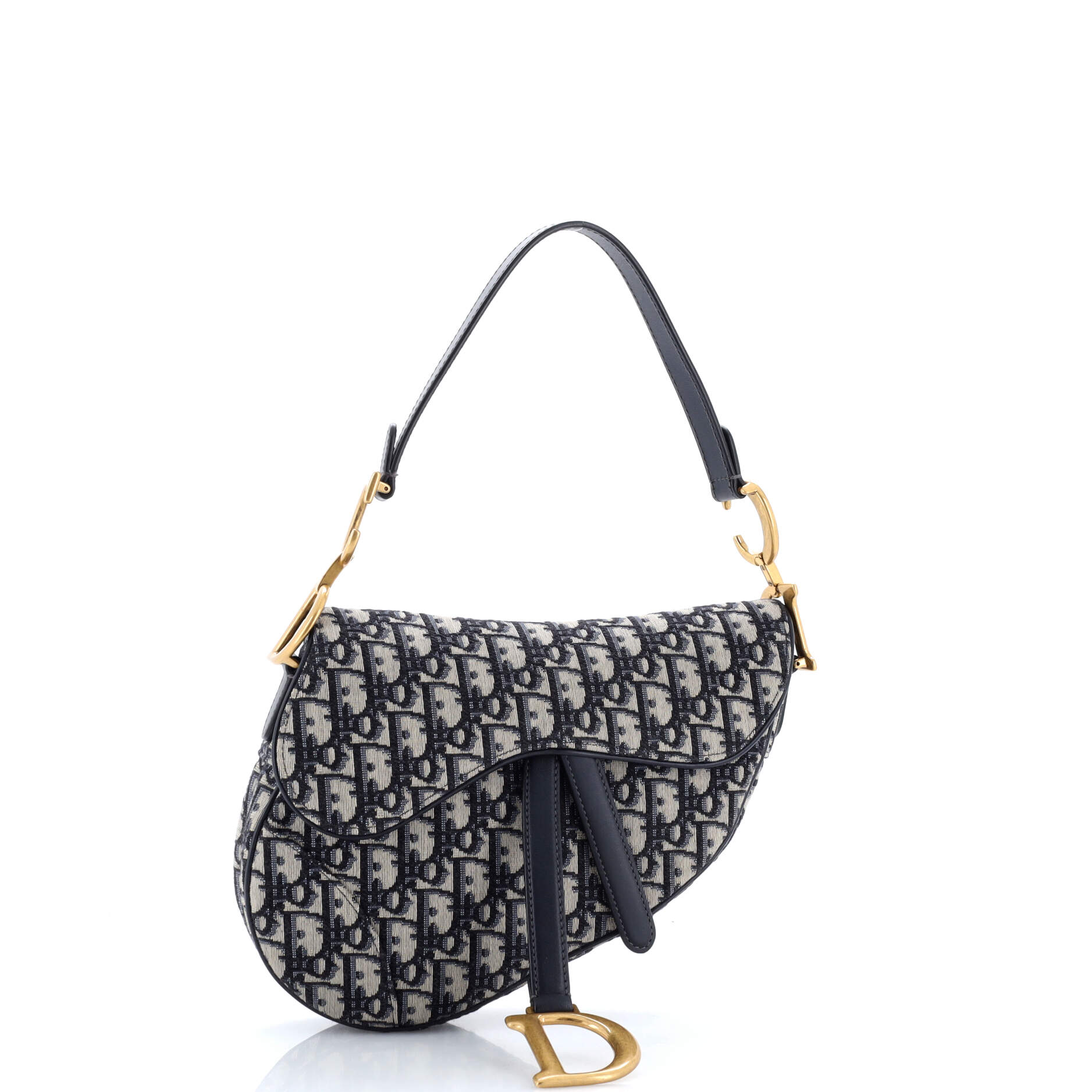Saddle Handbag Oblique Canvas Medium